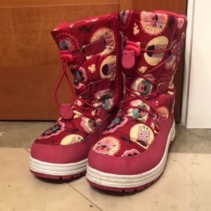 Animal print Jelly Bean boots